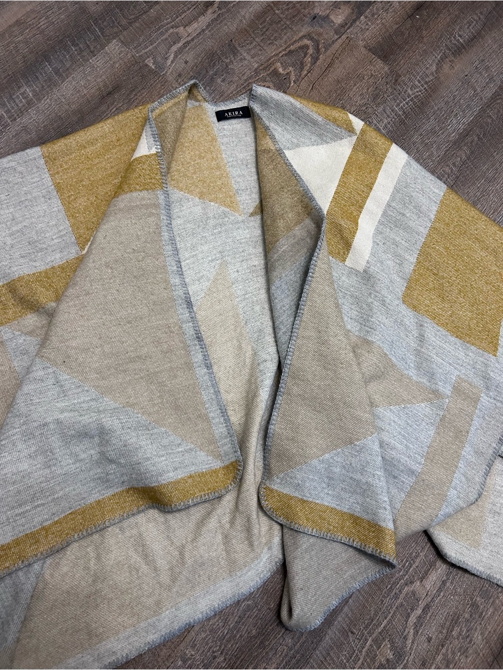 Akira Oversized Poncho Sweater